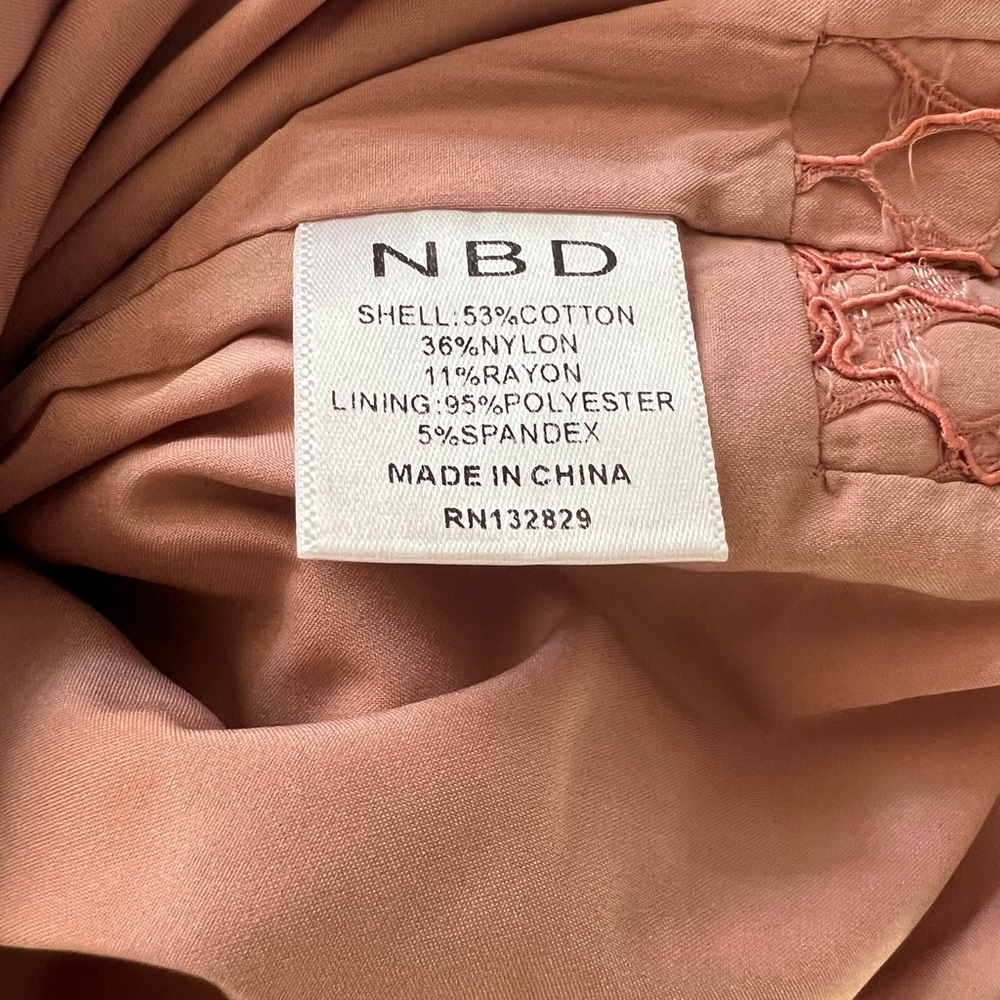 NBD Donna Dress in Pink Blush - Picture 11 of 12